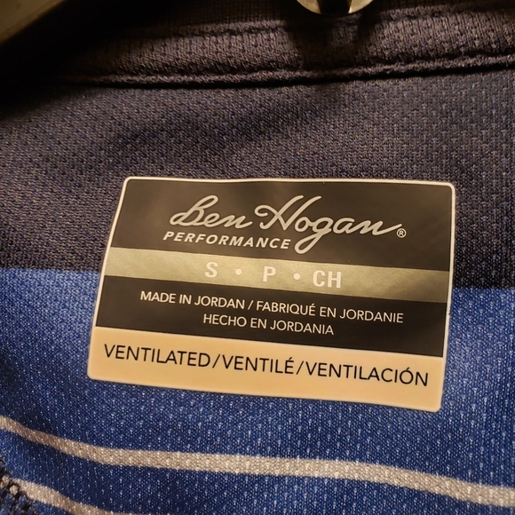 NWT Ben Hogan Performance Ventilated Polo Shirt Men's Size S Small - Picture 5 of 8